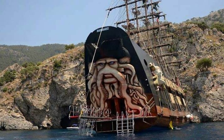Marmaris Korsan Tekne Turu - 2021 Davy Jones - Program ve Fiyatlar